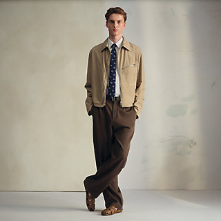 Rodeo H tie - Blue | Hermès USA